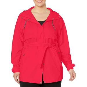 Columbia womens Pardon My Trench II Rain Jacket(Red Lily)