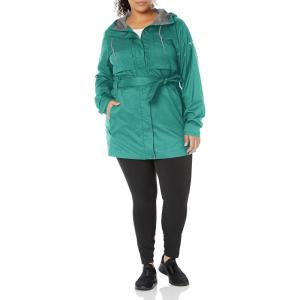Columbia womens Pardon My Trench II Rain Jacket(Waterfall)