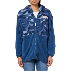 Columbia womens Pfg Open Water Hooded Fleece(Carbon/Carbon Aura)