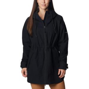 Columbia womens Sage Lake Long Lined Jacket(Black)