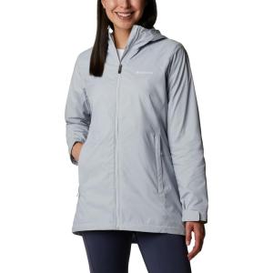 Columbia womens Switchback Lined Long Jacket(Cirrus Grey)