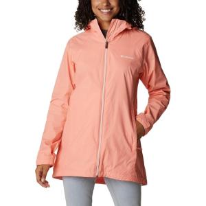 Columbia womens Switchback Lined Long Jacket(Coral Reef)