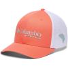 Columbia Unisex PFG Logo Mesh Ball Cap, Melonade/White/Redfish, XX-Large