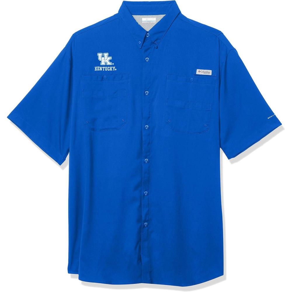 imageColumbia Mens CLG Tamiami Short Sleeve ShirtAlternate Team Color Uk
