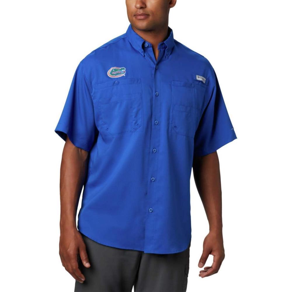imageColumbia Mens CLG Tamiami Short Sleeve ShirtFla Azul