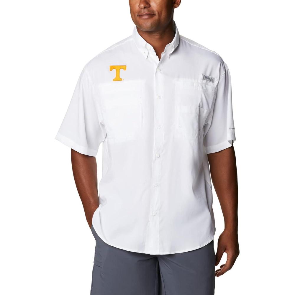 imageColumbia Mens CLG Tamiami Short Sleeve ShirtUt White