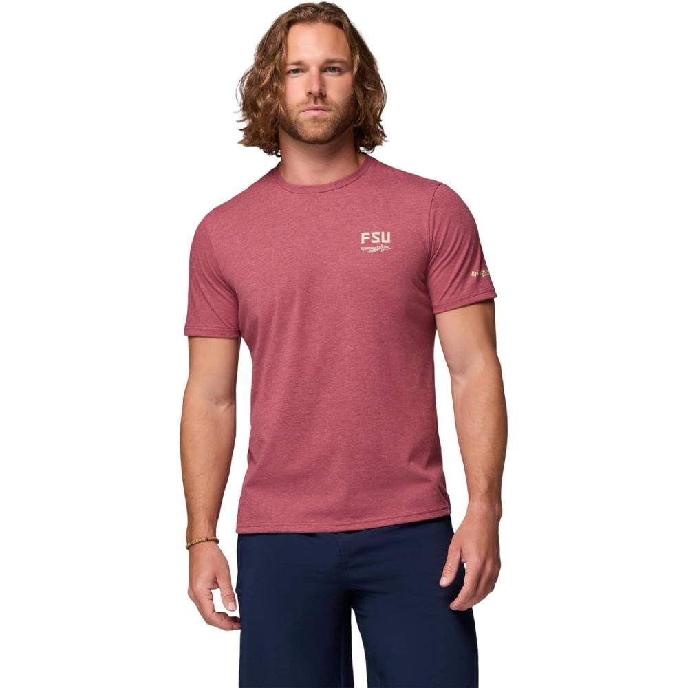imageColumbia Mens CasualFsu Cabernet Heather