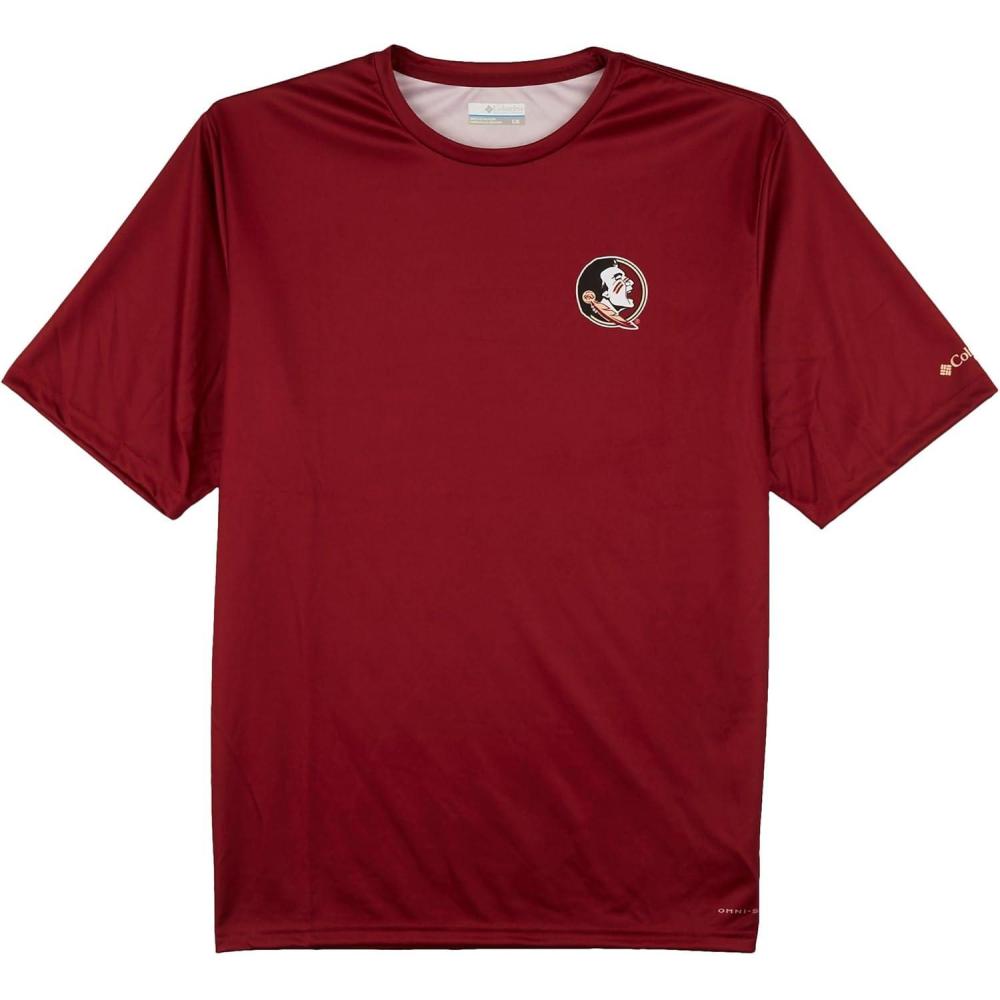 imageColumbia Mens Collegiate Terminal Tackle Short Sleeve ShirtFsu  Black Stateriot