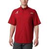 Columbia Men’s CLG Tamiami Short Sleeve Shirt(Ala – Red Velvet)
