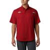 Columbia Men’s CLG Tamiami Short Sleeve Shirt(Ark – Red Velvet)