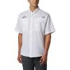 Columbia Men’s CLG Tamiami Short Sleeve Shirt(Ark – White)
