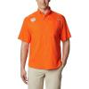 Columbia Men’s CLG Tamiami Short Sleeve Shirt(Cle – Spark Orange)