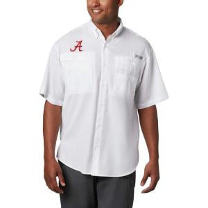 Columbia Men’s CLG Tamiami Short Sleeve Shirt(Ala – White)