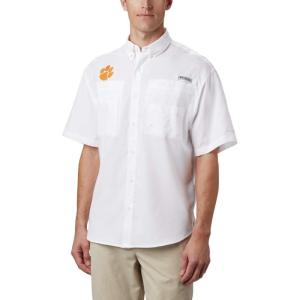 Columbia Men’s CLG Tamiami Short Sleeve Shirt(Cle – White)