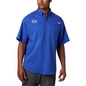 Columbia Men’s CLG Tamiami Short Sleeve Shirt(Fla – Azul)