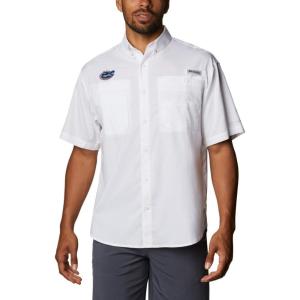 Columbia Men’s CLG Tamiami Short Sleeve Shirt(Fla – White)