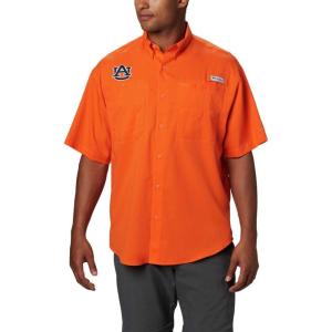 Columbia Men’s CLG Tamiami Short Sleeve Shirt(Mountain Red Multi Plaid)