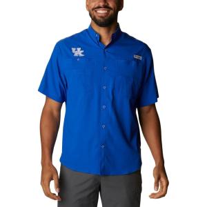 Columbia Men’s CLG Tamiami Short Sleeve Shirt(Uk – Azul)