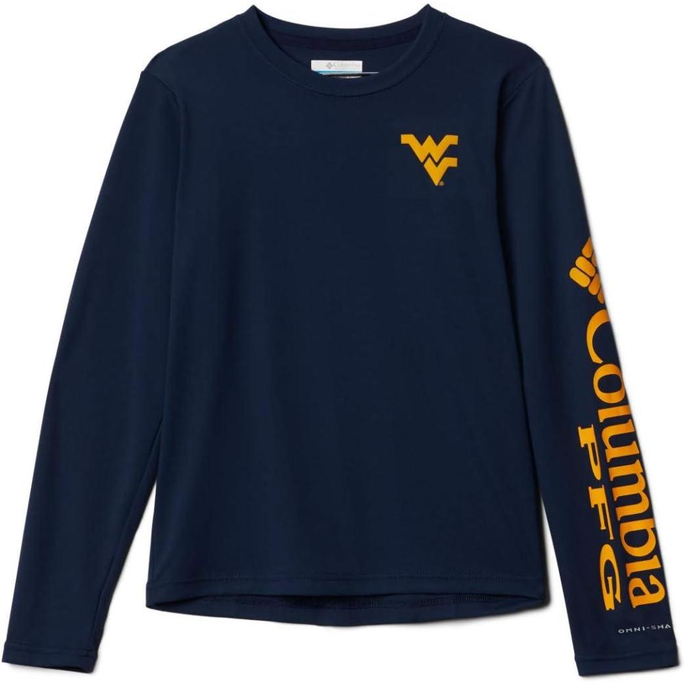 imageColumbia Youth Unisex Collegiate Terminal Tackle Long Sleeve ShirtNavy
