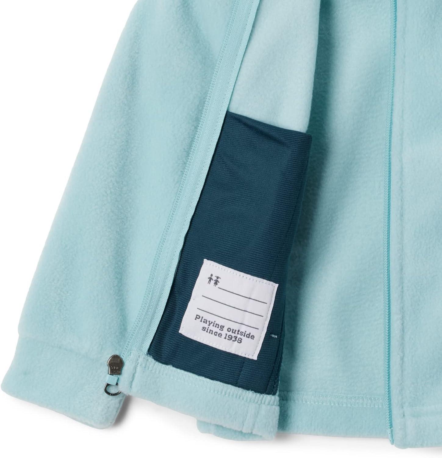 imageColumbia UnisexBaby Benton Springs Fleece JacketAqua Haze
