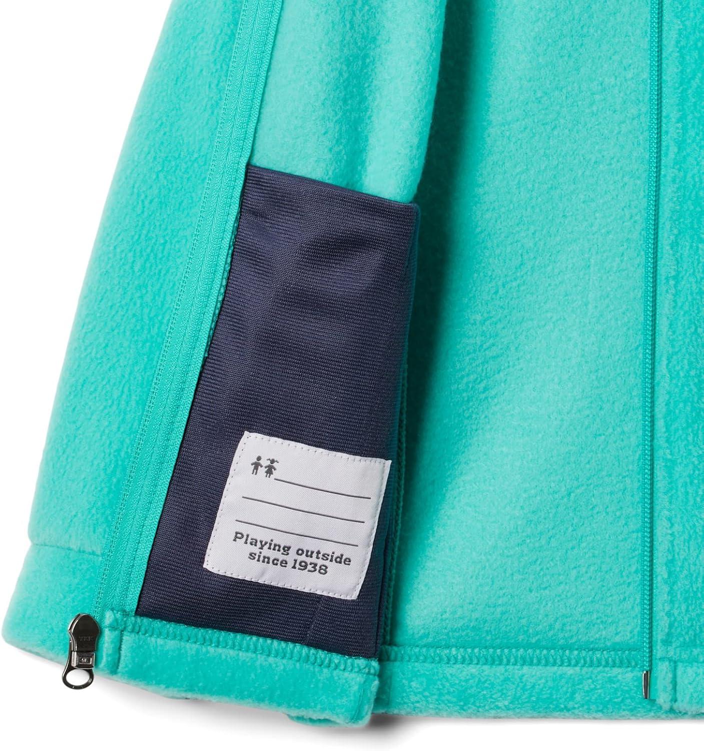 imageColumbia UnisexBaby Benton Springs Fleece JacketElectric Turquoise