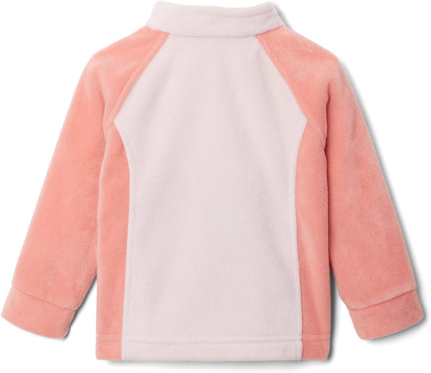 imageColumbia UnisexBaby Benton Springs Fleece JacketFaded PeachDusty Pink