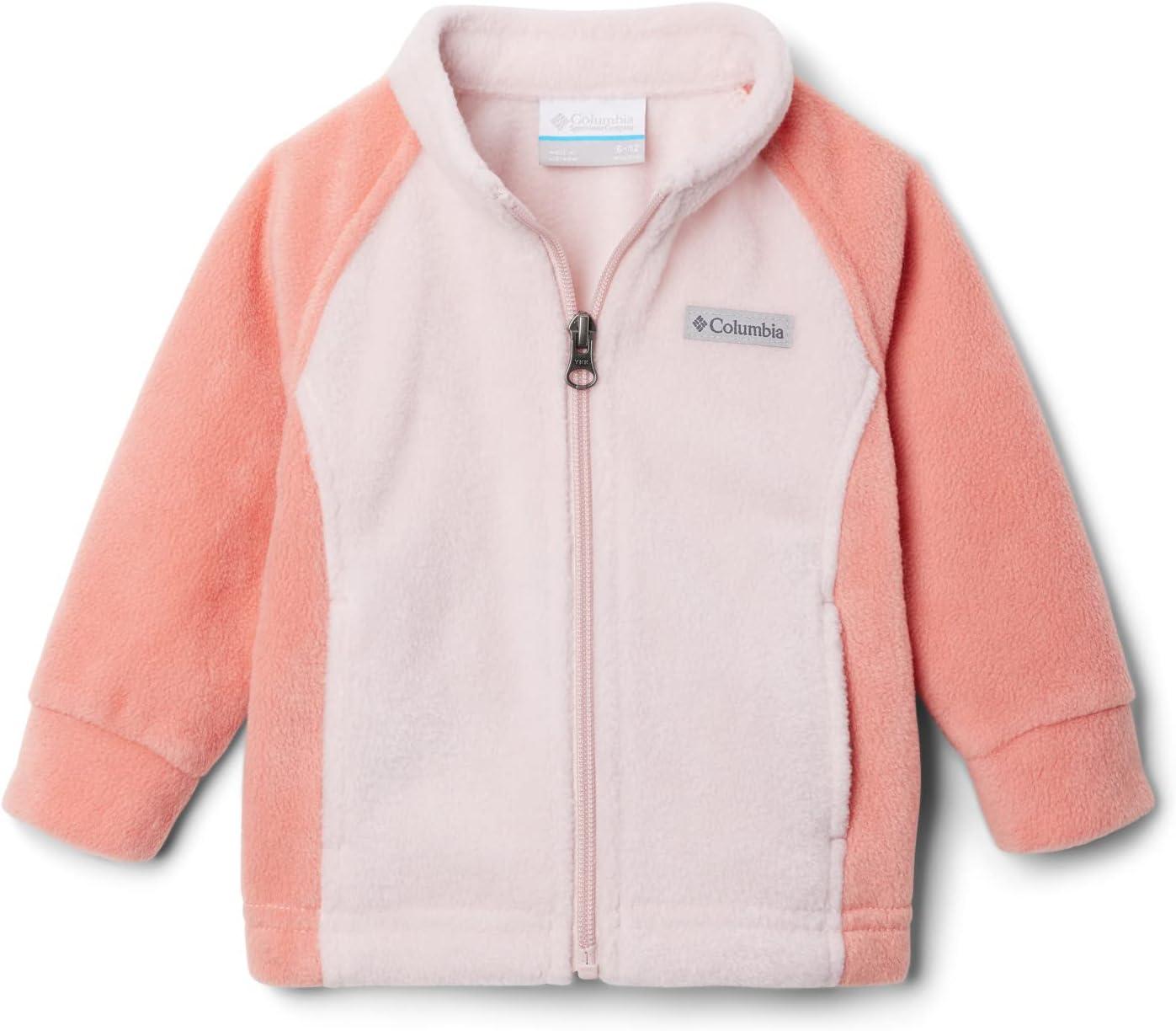 imageColumbia UnisexBaby Benton Springs Fleece JacketFaded PeachDusty Pink