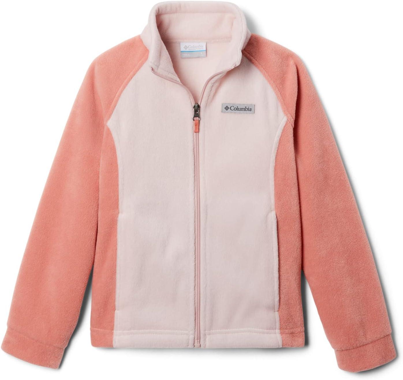 imageColumbia UnisexBaby Benton Springs Fleece JacketFaded PeachDusty Pink