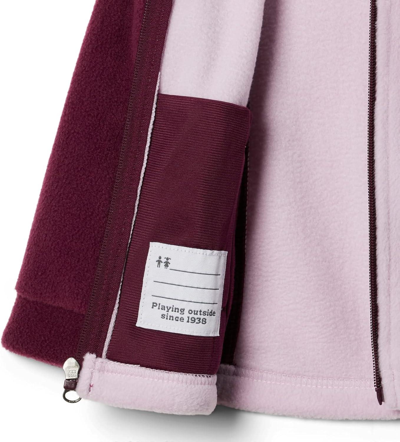 imageColumbia UnisexBaby Benton Springs Fleece JacketMarionberryAura