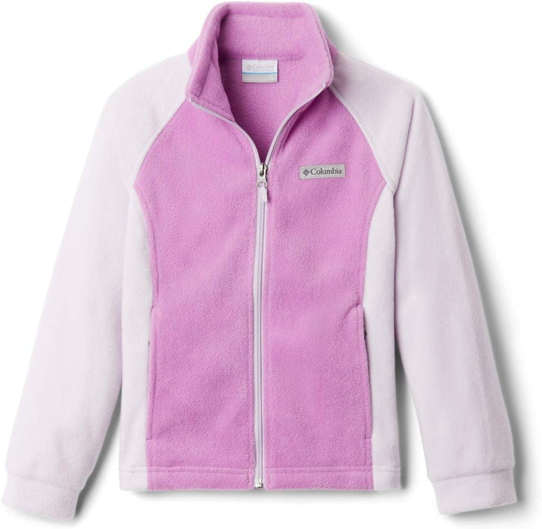 imageColumbia UnisexBaby Benton Springs Fleece JacketPale LilacBlossom Pink
