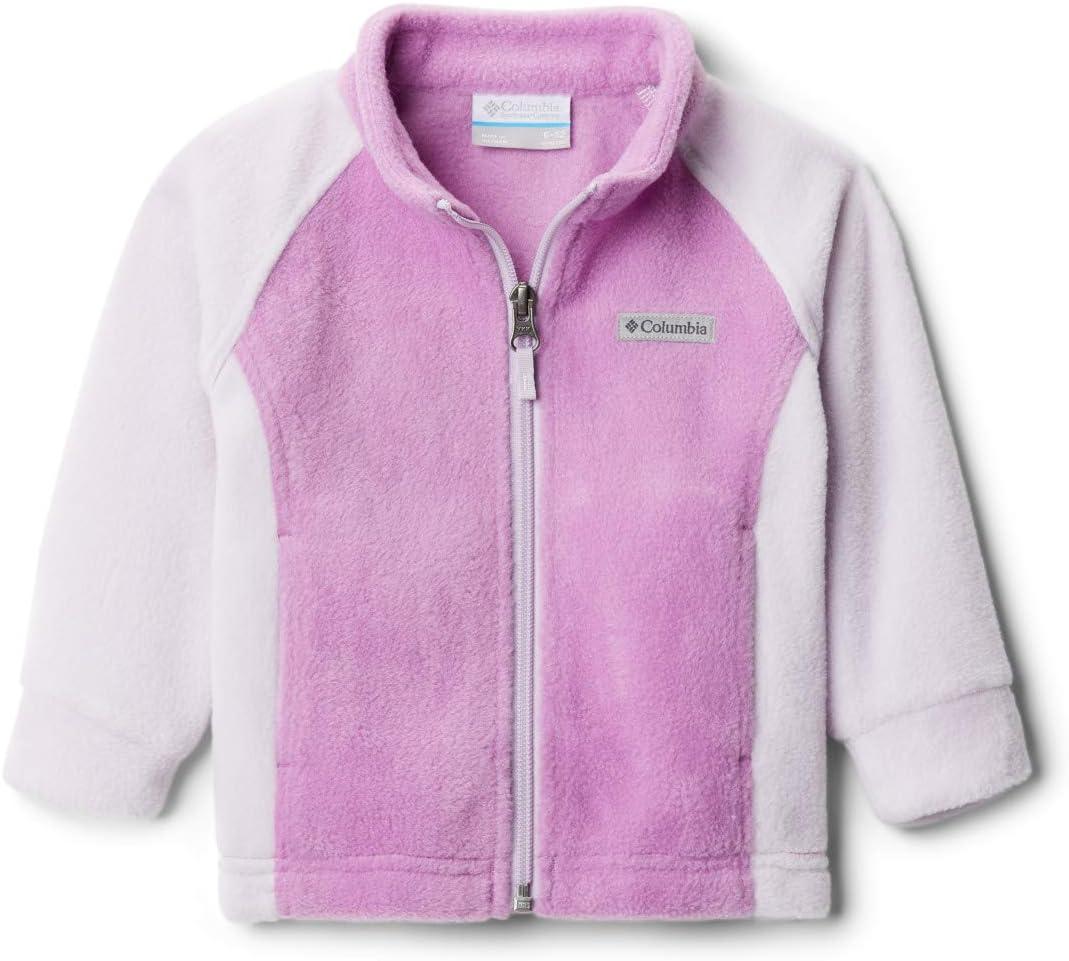imageColumbia UnisexBaby Benton Springs Fleece JacketPale LilacBlossom Pink