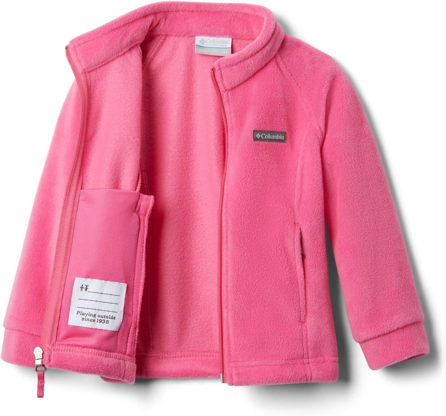 imageColumbia UnisexBaby Benton Springs Fleece JacketPink Ice
