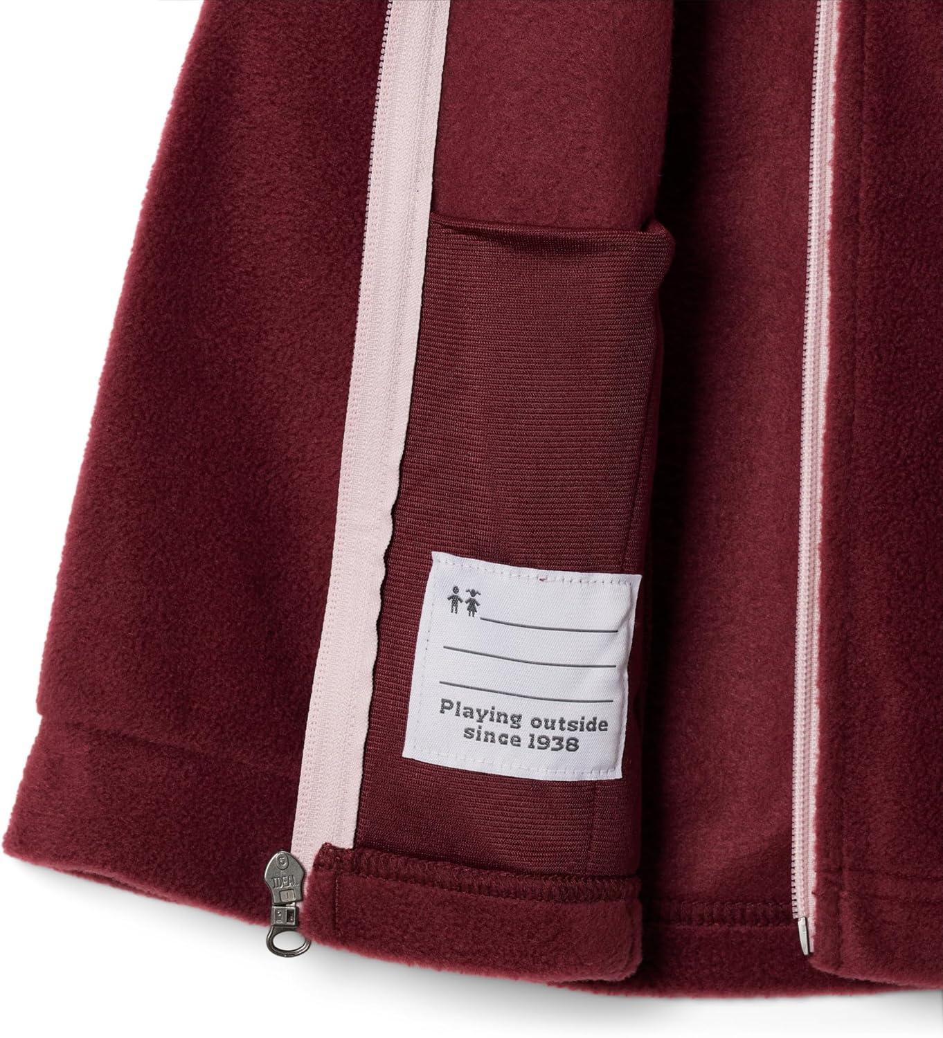 imageColumbia UnisexBaby Benton Springs Fleece JacketRich Wine