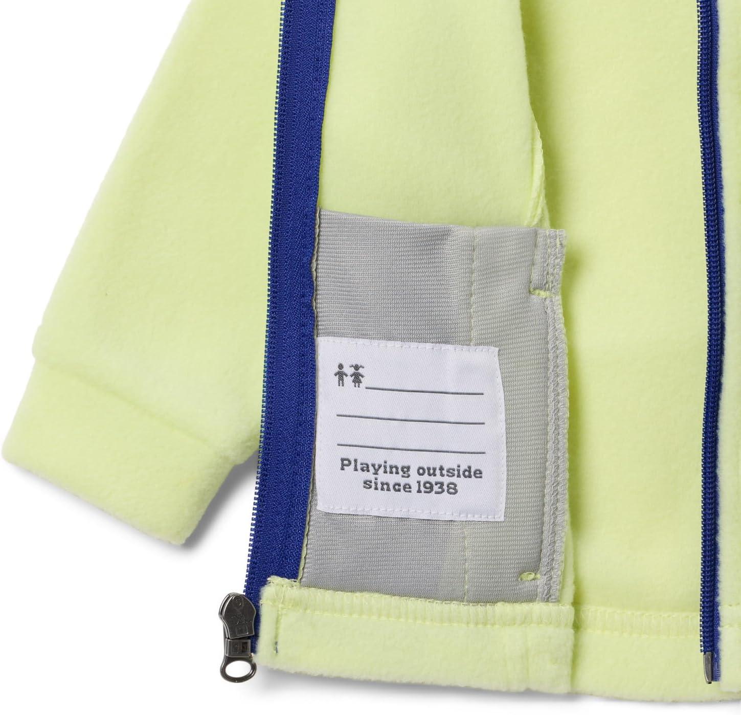 imageColumbia UnisexBaby Benton Springs Fleece JacketSpring Yellow