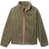 Columbia Unisex-Baby Benton Springs Fleece Jacket(Stone Green/Pink Orchid)
