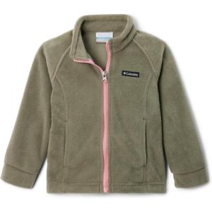 Columbia Unisex-Baby Benton Springs Fleece Jacket(Stone Green/Pink Orchid)
