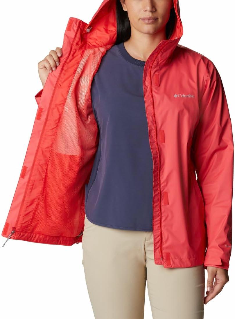 imageColumbia Womens Arcadia II JacketRed Hibiscus