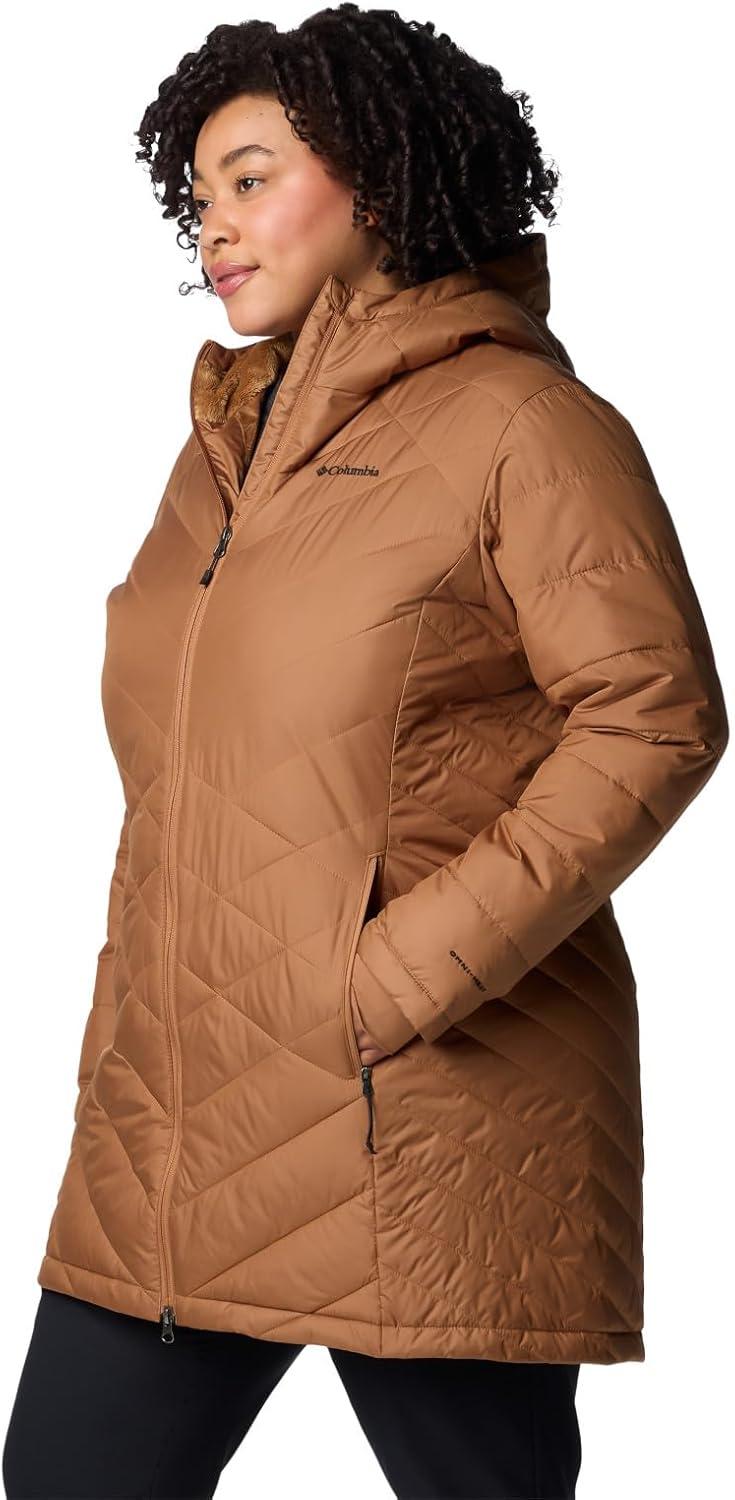 imageColumbia Womens Heavenly Long Hooded JacketCamel Brown