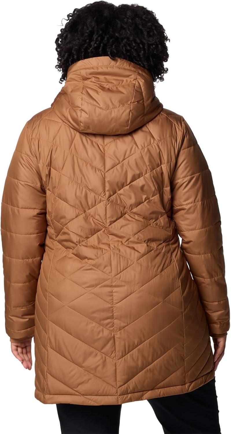 imageColumbia Womens Heavenly Long Hooded JacketCamel Brown