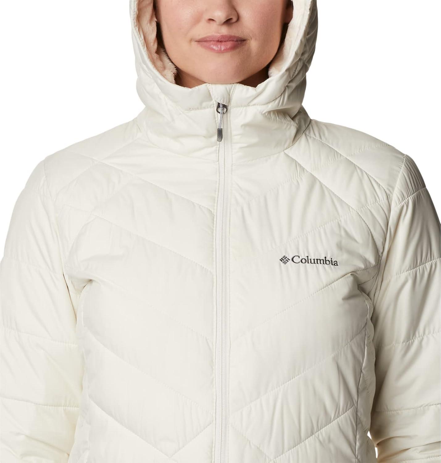 imageColumbia Womens Heavenly Long Hooded JacketChalk