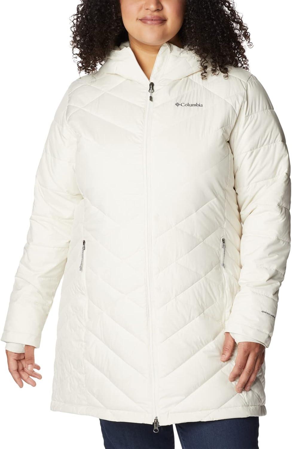 imageColumbia Womens Heavenly Long Hooded JacketChalk