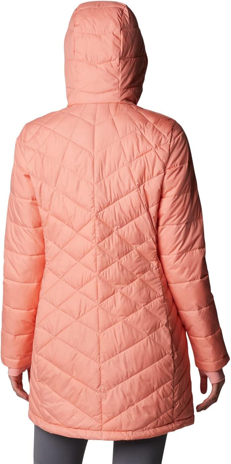 imageColumbia Womens Heavenly Long Hooded JacketCoral Reef