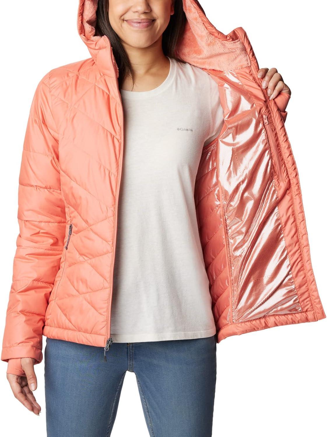 imageColumbia Womens Heavenly Long Hooded JacketFaded Peach
