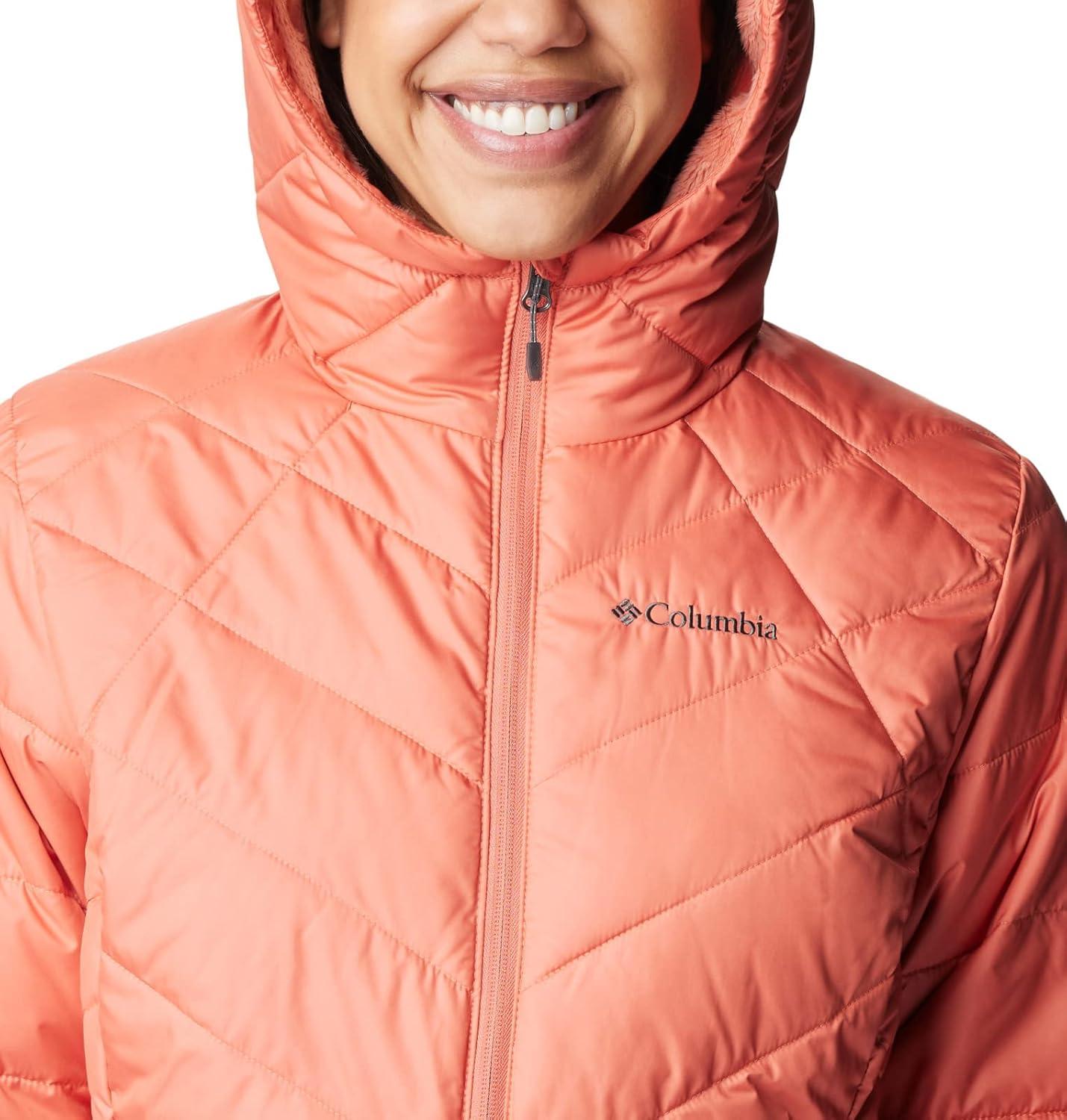 imageColumbia Womens Heavenly Long Hooded JacketFaded Peach