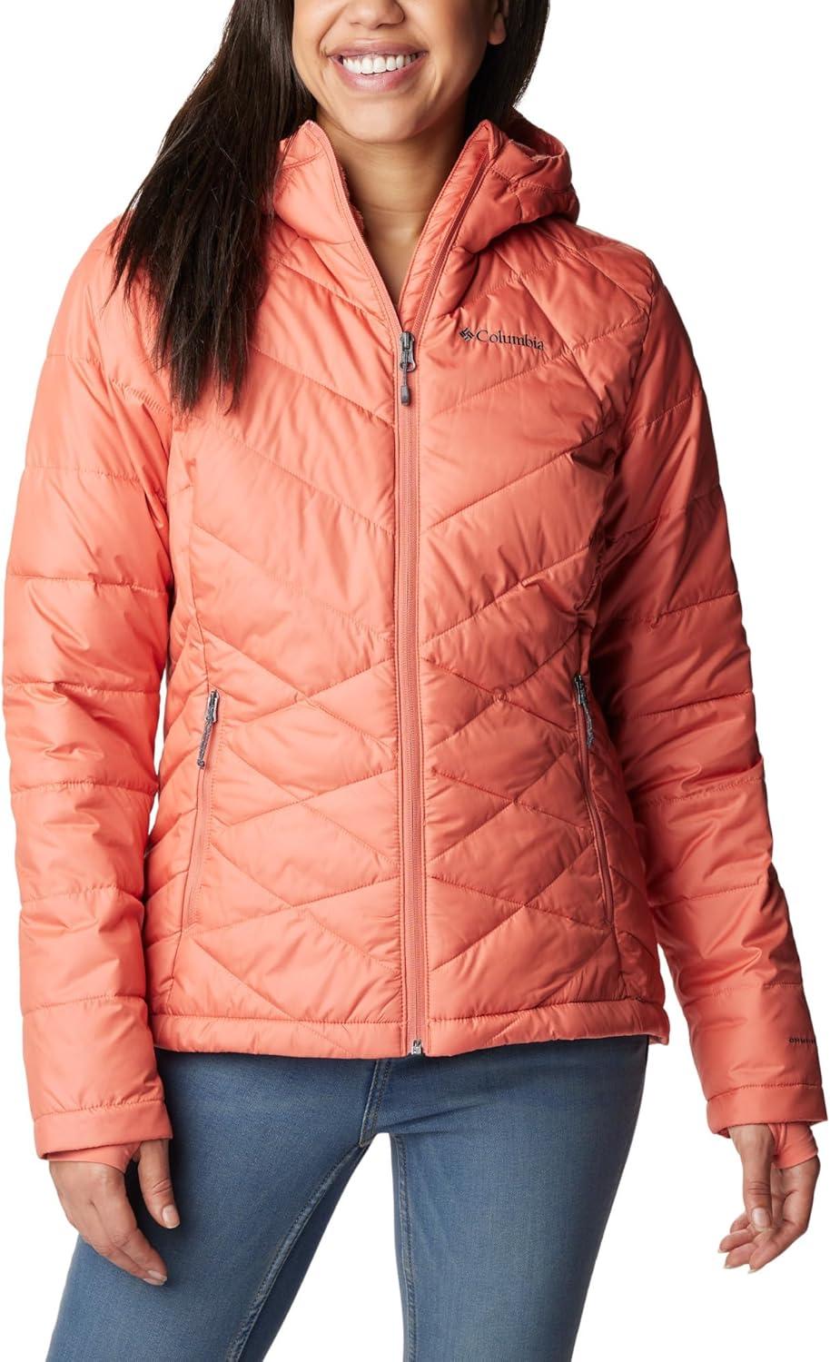 imageColumbia Womens Heavenly Long Hooded JacketFaded Peach
