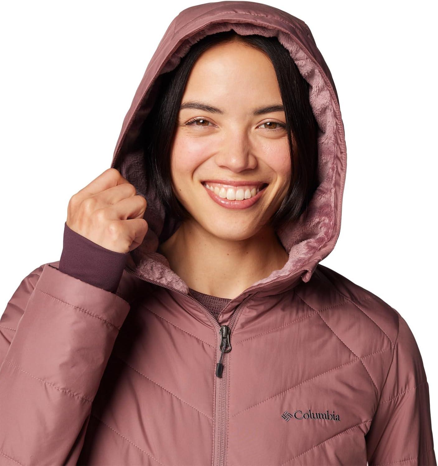 imageColumbia Womens Heavenly Long Hooded JacketFig