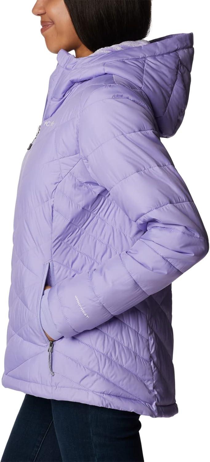 imageColumbia Womens Heavenly Long Hooded JacketFrosted Purple