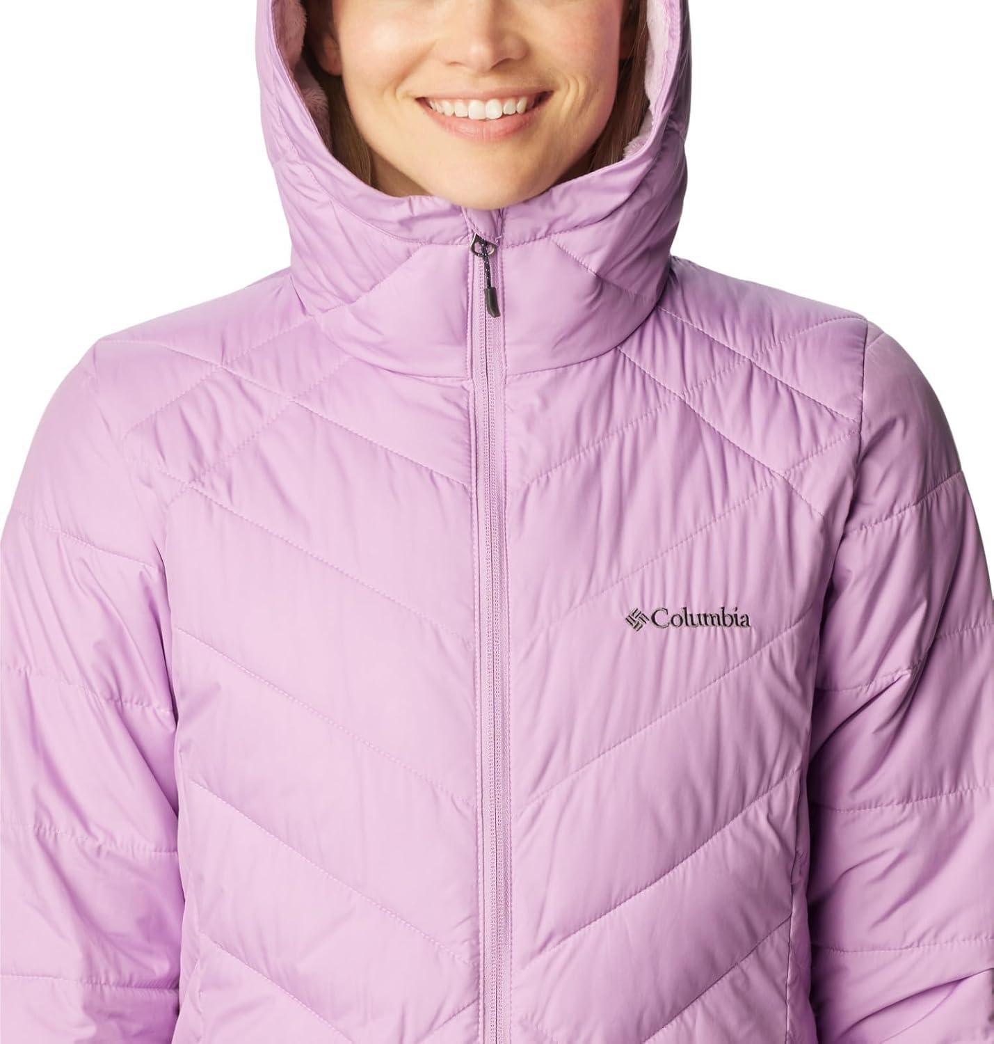 imageColumbia Womens Heavenly Long Hooded JacketGumdrop