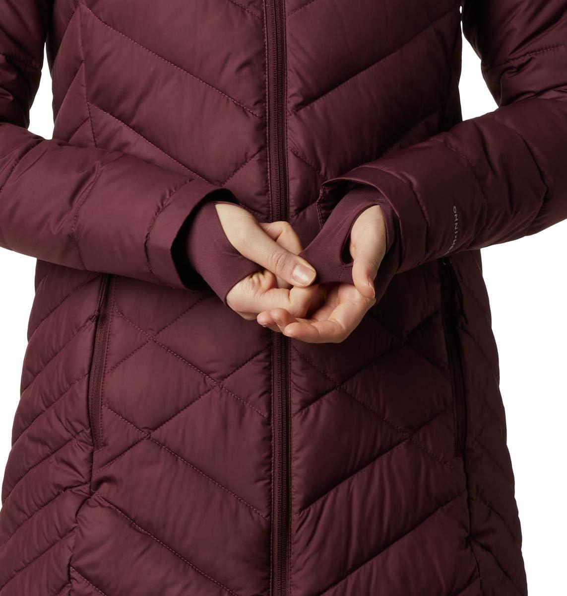 imageColumbia Womens Heavenly Long Hooded JacketMalbec