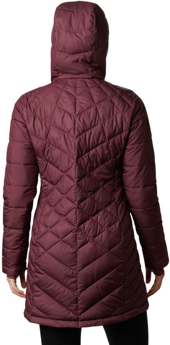 imageColumbia Womens Heavenly Long Hooded JacketMalbec